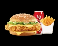 Menu chicken burger